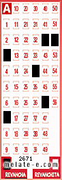 Volante ganador del sorteo de Revancha con fecha del miércoles  10 de julio de 2013