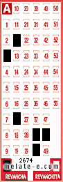 Volante ganador del sorteo de Revancha con fecha del domingo  21 de julio de 2013