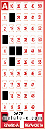 Volante ganador del sorteo de Revancha con fecha del miércoles  24 de julio de 2013