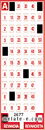 Volante ganador del sorteo de Revancha con fecha del miércoles  31 de julio de 2013