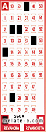 Volante ganador del sorteo de Revancha con fecha del domingo  11 de agosto de 2013