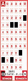 Volante ganador del sorteo de Revancha con fecha del miércoles  14 de agosto de 2013
