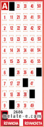 Volante ganador del sorteo de Revancha con fecha del domingo   1 de septiembre de 2013
