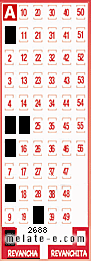 Volante ganador del sorteo de Revancha con fecha del domingo   8 de septiembre de 2013