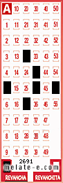 Volante ganador del sorteo de Revancha con fecha del miércoles  18 de septiembre de 2013