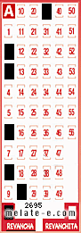 Volante ganador del sorteo de Revancha con fecha del miércoles   2 de octubre de 2013