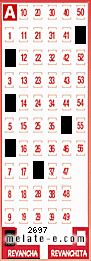 Volante ganador del sorteo de Revancha con fecha del miércoles   9 de octubre de 2013
