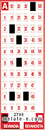Volante ganador del sorteo de Revancha con fecha del domingo  20 de octubre de 2013