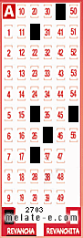 Volante ganador del sorteo de Revancha con fecha del miércoles  30 de octubre de 2013