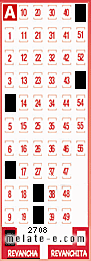 Volante ganador del sorteo de Revancha con fecha del domingo  17 de noviembre de 2013