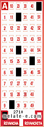 Volante ganador del sorteo de Revancha con fecha del domingo  24 de noviembre de 2013