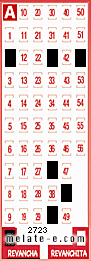 Volante ganador del sorteo de Revancha con fecha del miércoles   8 de enero de 2014