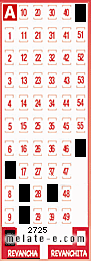 Volante ganador del sorteo de Revancha con fecha del miércoles  15 de enero de 2014