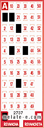 Volante ganador del sorteo de Revancha con fecha del miércoles  26 de febrero de 2014