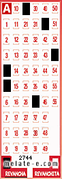 Volante ganador del sorteo de Revancha con fecha del domingo  23 de marzo de 2014