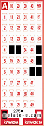 Volante ganador del sorteo de Revancha con fecha del domingo  13 de abril de 2014