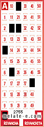 Volante ganador del sorteo de Revancha con fecha del miércoles  30 de abril de 2014