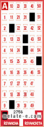 Volante ganador del sorteo de Revancha con fecha del domingo   4 de mayo de 2014