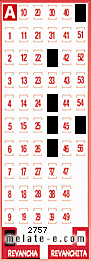 Volante ganador del sorteo de Revancha con fecha del miércoles   7 de mayo de 2014