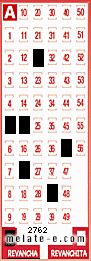 Volante ganador del sorteo de Revancha con fecha del domingo  25 de mayo de 2014