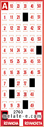 Volante ganador del sorteo de Revancha con fecha del miércoles  28 de mayo de 2014