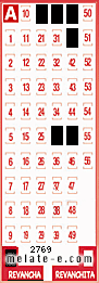Volante ganador del sorteo de Revancha con fecha del miércoles  18 de junio de 2014