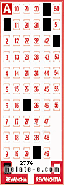 Volante ganador del sorteo de Revancha con fecha del domingo  13 de julio de 2014