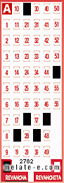 Volante ganador del sorteo de Revancha con fecha del domingo   3 de agosto de 2014