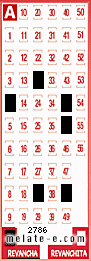 Volante ganador del sorteo de Revancha con fecha del domingo  17 de agosto de 2014