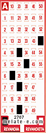 Volante ganador del sorteo de Revancha con fecha del miércoles  20 de agosto de 2014