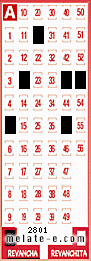 Volante ganador del sorteo de Revancha con fecha del miércoles   8 de octubre de 2014