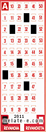 Volante ganador del sorteo 2811 de Revancha