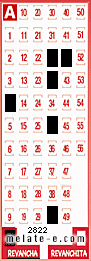 Volante ganador del sorteo 2822 de Revancha