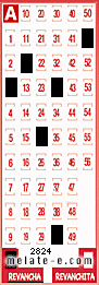 Volante ganador del sorteo 2824 de Revancha