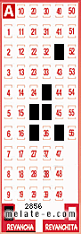 Volante ganador del sorteo 2856 de Revancha
