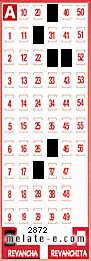 Volante ganador del sorteo 2872 de Revancha