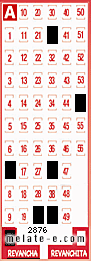 Volante ganador del sorteo de Revancha con fecha del domingo  28 de junio de 2015