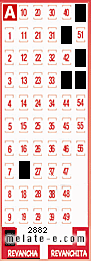 Volante ganador del sorteo de Revancha con fecha del domingo  19 de julio de 2015