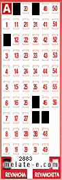 Volante ganador del sorteo de Revancha con fecha del miércoles  22 de julio de 2015