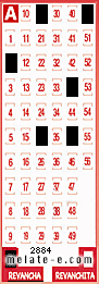 Volante ganador del sorteo de Revancha con fecha del domingo  26 de julio de 2015