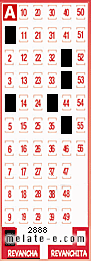 Volante ganador del sorteo de Revancha con fecha del domingo   9 de agosto de 2015
