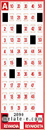 Volante ganador del sorteo de Revancha con fecha del domingo  16 de agosto de 2015