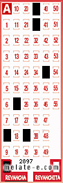 Volante ganador del sorteo de Revancha con fecha del miércoles   9 de septiembre de 2015