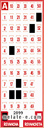 Volante ganador del sorteo de Revancha con fecha del miércoles  16 de septiembre de 2015