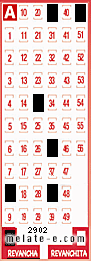 Volante ganador del sorteo de Revancha con fecha del domingo  27 de septiembre de 2015