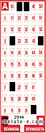 Volante ganador del sorteo de Revancha con fecha del domingo   4 de octubre de 2015