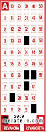 Volante ganador del sorteo de Revancha con fecha del miércoles  21 de octubre de 2015