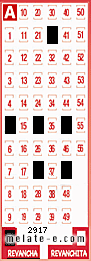 Volante ganador del sorteo de Revancha con fecha del miércoles  18 de noviembre de 2015