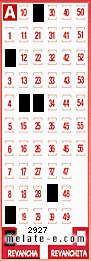 Volante ganador del sorteo de Revancha con fecha del miércoles  23 de diciembre de 2015