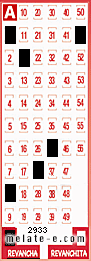 Volante ganador del sorteo de Revancha con fecha del miércoles  13 de enero de 2016